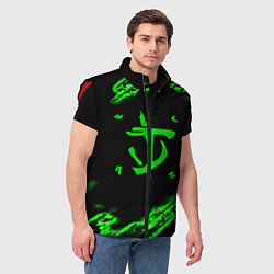 Мужской жилет Doom symbol game, цвет: 3D-красный — фото 2