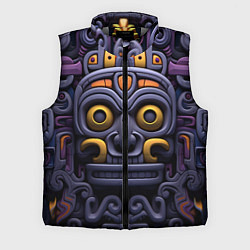 Мужской жилет Орнамент в стиле ацтеков, цвет: 3D-светло-серый