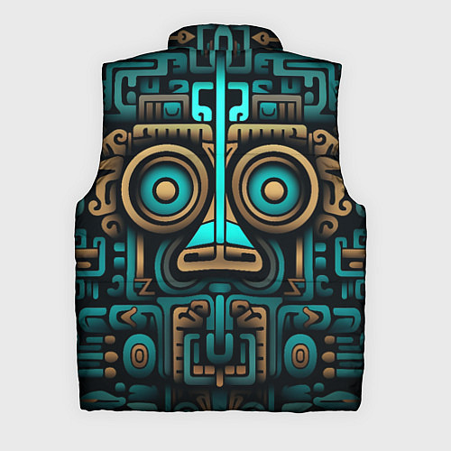 Мужской жилет Орнамент в ацтекском стиле / 3D-Черный – фото 2