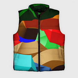 Мужской жилет Пластиковые чешуйки