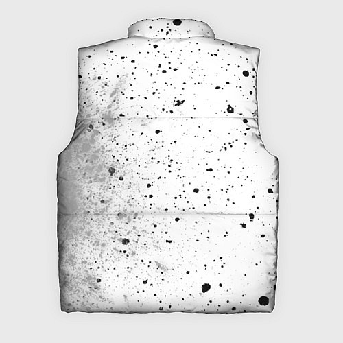 Мужской жилет Quake glitch на светлом фоне по-вертикали / 3D-Черный – фото 2