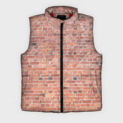Мужской жилет Кирпичная стена узор