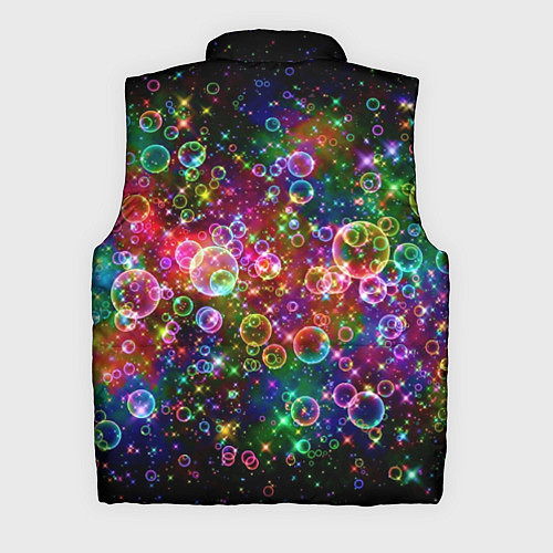 Мужской жилет Мыльные пузырики / 3D-Светло-серый – фото 2