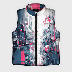 Мужской жилет Пространственный хаос, цвет: 3D-красный
