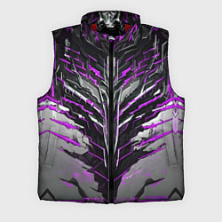 Мужской жилет Киберпанк доспех фиолетовый, цвет: 3D-красный