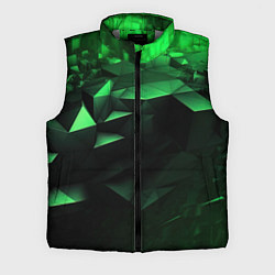 Мужской жилет Видение зеленого в абстракции