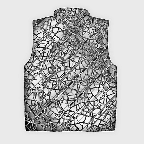Мужской жилет Разбитое зеркало / 3D-Черный – фото 2