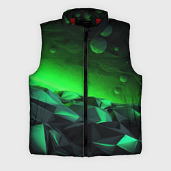 Мужской жилет Абстрактное эхо зелени