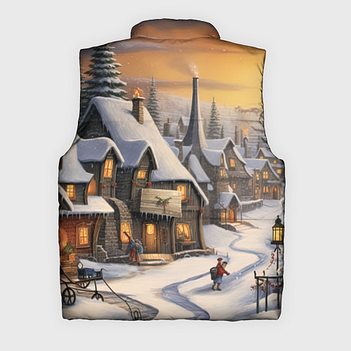 Мужской жилет Необыкновенные приключения под новый год / 3D-Светло-серый – фото 2