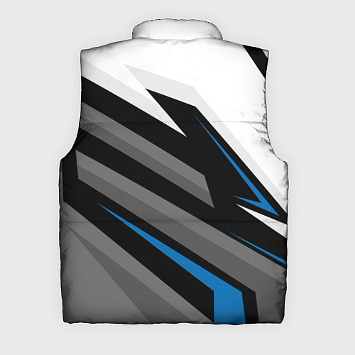 Мужской жилет Volvo - blue sport / 3D-Черный – фото 2