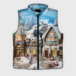 Мужской жилет Северное сияние торжества