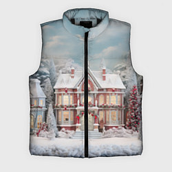 Мужской жилет Звездное кружево новогодней ночи