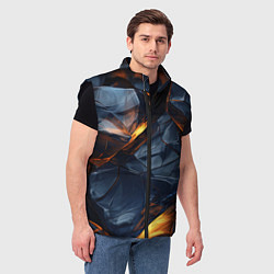 Мужской жилет Нестандартный порядок, цвет: 3D-черный — фото 2