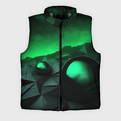 Мужской жилет Асимметрия растительного узора