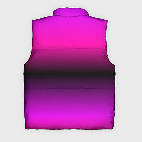 Мужской жилет Тату Лил Пипа на фиолетовом / 3D-Черный – фото 2