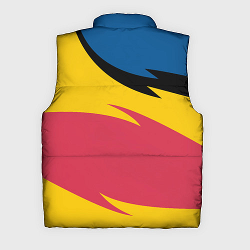 Мужской жилет Scania logo / 3D-Черный – фото 2