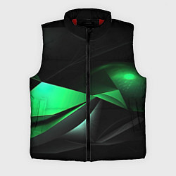 Мужской жилет Трехмерность зеленой фигуры, цвет: 3D-красный