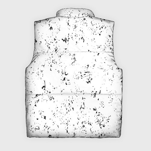 Мужской жилет Behemoth glitch на светлом фоне вертикально / 3D-Черный – фото 2