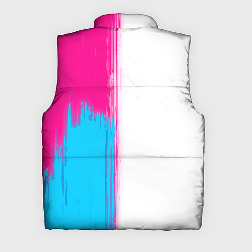 Мужской жилет Lindemann neon gradient style по-вертикали / 3D-Черный – фото 2