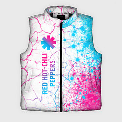 Мужской жилет Red Hot Chili Peppers neon gradient style по-верти, цвет: 3D-черный