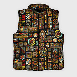 Мужской жилет Африканский этнический орнамент