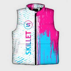 Мужской жилет Skillet neon gradient style по-вертикали