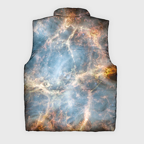 Мужской жилет Крабовидная туманность / 3D-Черный – фото 2