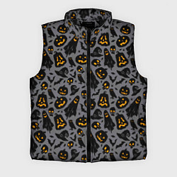 Мужской жилет Праздничный узор хэллоуина