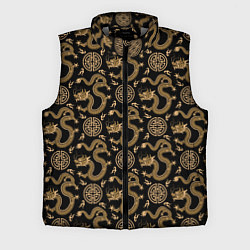 Мужской жилет Символ года в паттерне