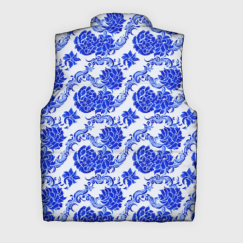 Мужской жилет Гжель классика / 3D-Красный – фото 2