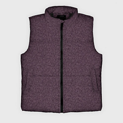Мужской жилет Однотонный бордовый рябь