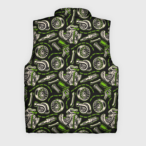 Мужской жилет Автозапчасти / 3D-Черный – фото 2