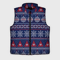 Мужской жилет New Years sweater, цвет: 3D-красный