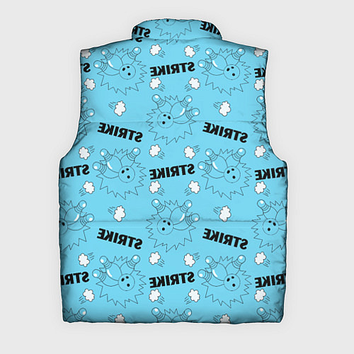 Мужской жилет Игра в боулинг / 3D-Черный – фото 2