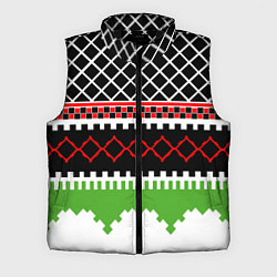 Мужской жилет Узор из разноцветных фигур