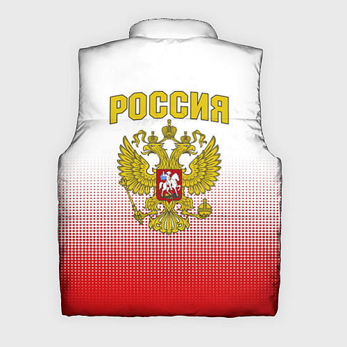 Мужской жилет Сборная России с точками / 3D-Красный – фото 2