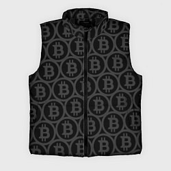 Мужской жилет Биткоин патерн