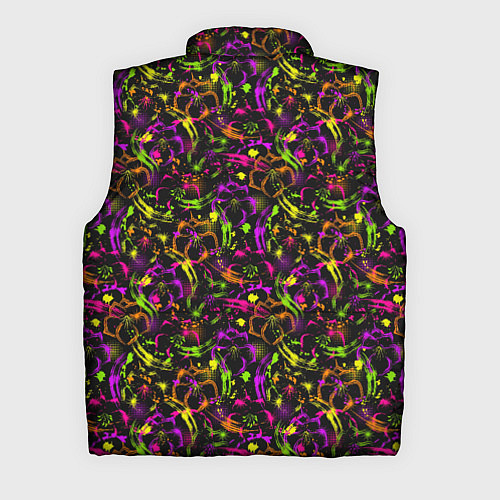Мужской жилет Color bright pattern / 3D-Черный – фото 2