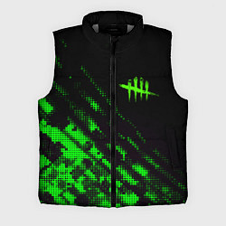 Мужской жилет Dead by daylight green neon, цвет: 3D-светло-серый