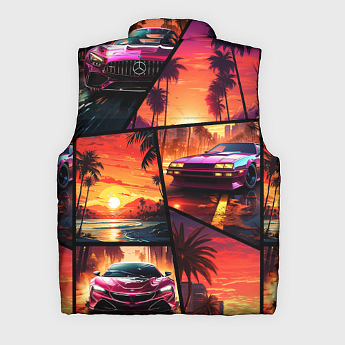 Мужской жилет GTA style art / 3D-Черный – фото 2