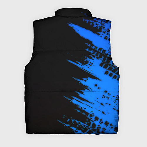 Мужской жилет BMW краски синие / 3D-Светло-серый – фото 2