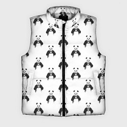 Мужской жилет Panda love - pattern