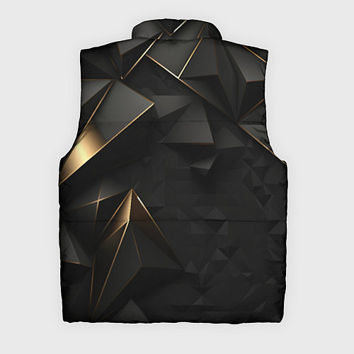 Мужской жилет Black gold luxury / 3D-Светло-серый – фото 2