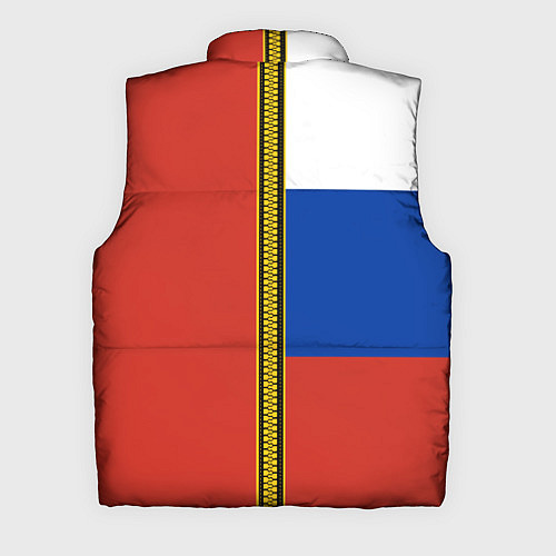 Мужской жилет Россия и СССР / 3D-Красный – фото 2