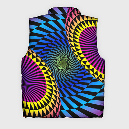 Мужской жилет Абстрактный узор / 3D-Черный – фото 2