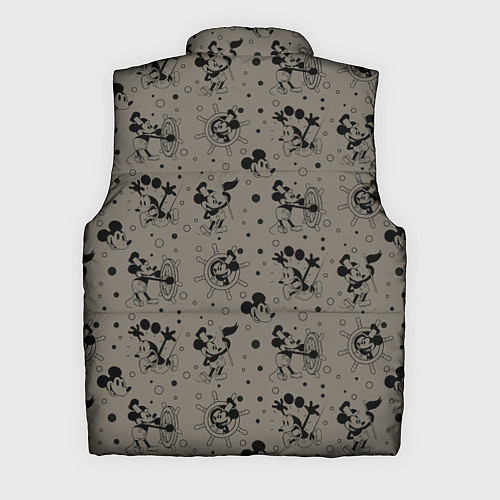 Мужской жилет Микки Маус матрос - паттерн / 3D-Черный – фото 2