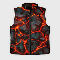 Мужской жилет Трещины лавы