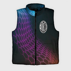 Мужской жилет AC Milan футбольная сетка, цвет: 3D-черный