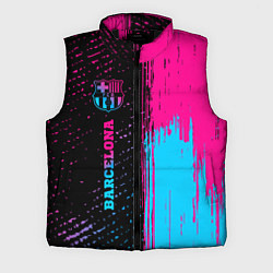 Мужской жилет Barcelona - neon gradient по-вертикали, цвет: 3D-черный