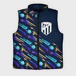 Мужской жилет Atletico Madrid градиентные мячи, цвет: 3D-черный